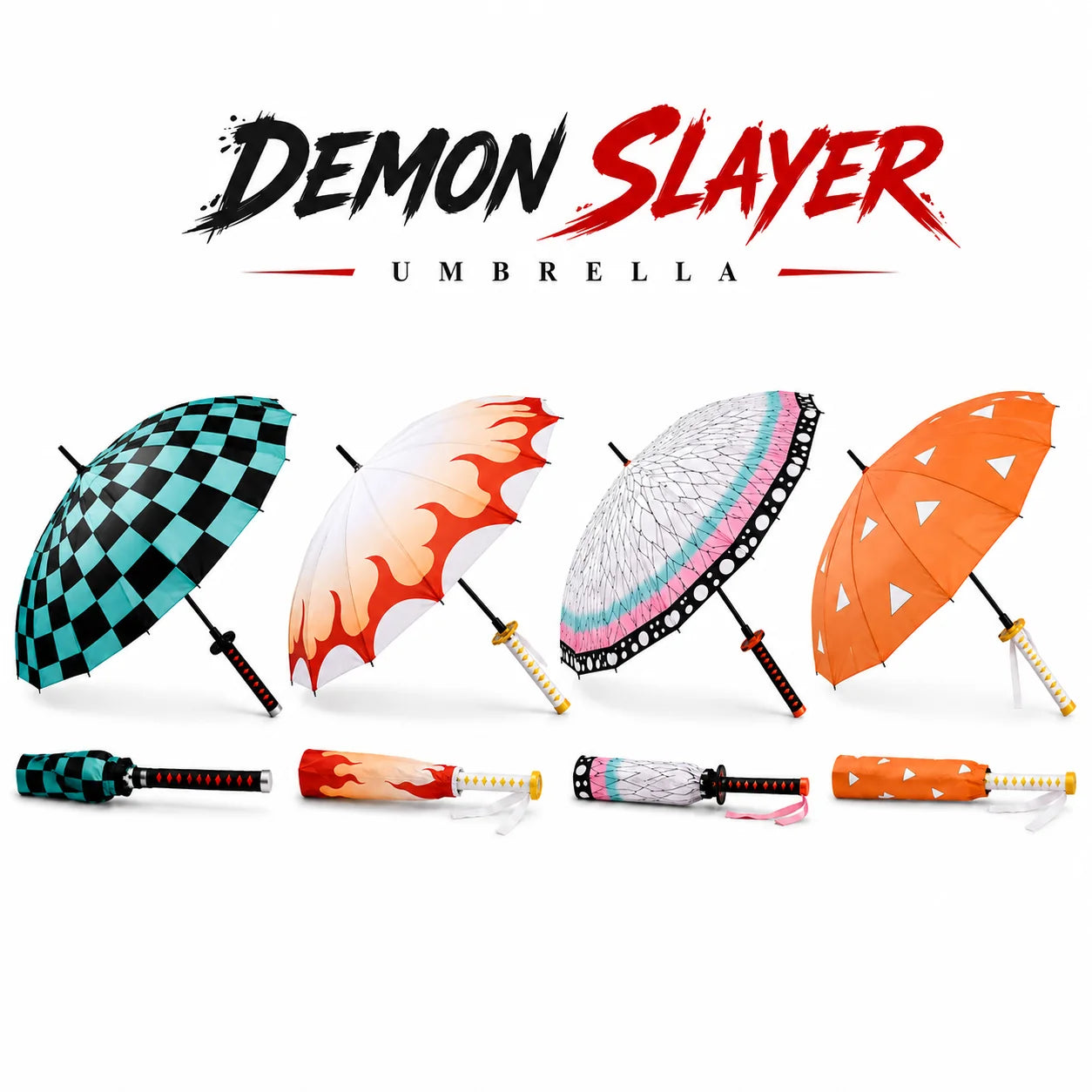Rainime Demon Slayer Umbrella